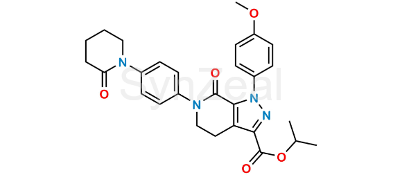 Picture of Apixaban Isopropyl Ester Impurity 