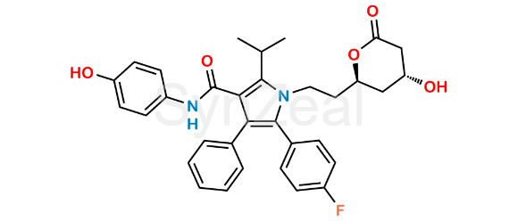 Picture of Atorvastatin 4-Hydroxy Lactone