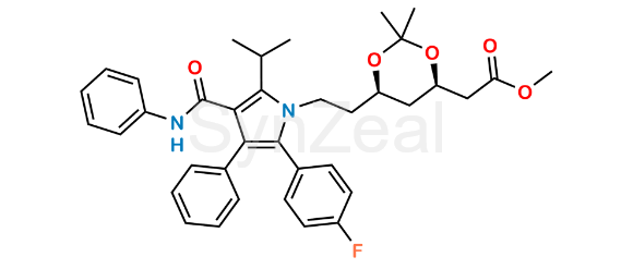 Picture of Atorvastatin Acetonide Methyl Ester