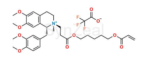 Picture of Atracurium Impurity C1 (trans-Monoacrylate) TFA salt