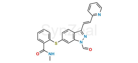 Picture of Axitinib N-Formyl Impurity