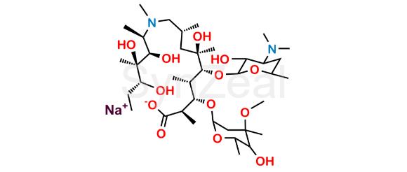 Picture of Azithromycin Impurity 3 Sodium Salt