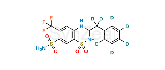 Picture of Bendroflumethiazide D7