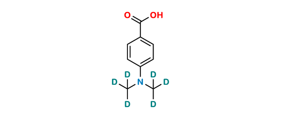 Picture of 4-Dimethylamino Benzoic Acid-d6