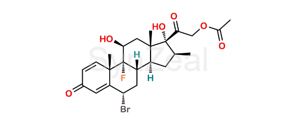 Picture of 6-Br-Betamethasone-21-Acetate
