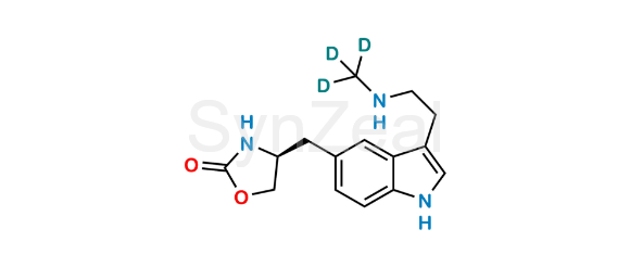 Picture of N-Desmethyl Zolmitriptan D3