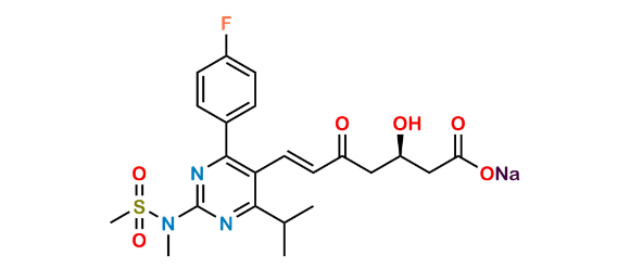 Picture of Rosuvastatin EP Impurity C (Sodium Salt)
