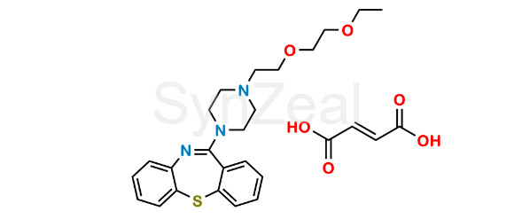 Picture of Quetiapine Ethyl Ether (Fumarate)