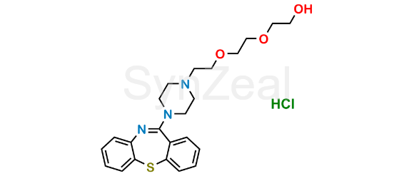 Picture of Quetiapine Diether Alcohol (HCl salt)