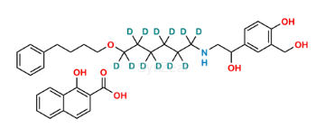 Picture of Salmeterol D12 Xinafoate Salt