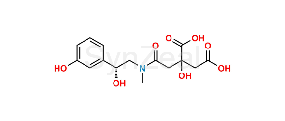 Picture of Phenylephrine-Citrate Adduct Impurity