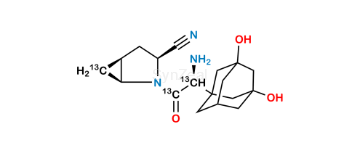 Picture of Hydroxy Saxagliptin-13C3
