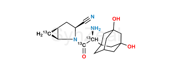 Picture of Hydroxy Saxagliptin-13C3