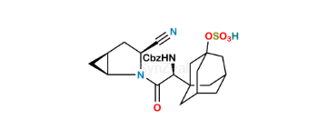 Picture of Saxagliptin N-Carboxybenzyl O-Sulfate
