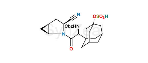 Picture of Saxagliptin N-Carboxybenzyl O-Sulfate