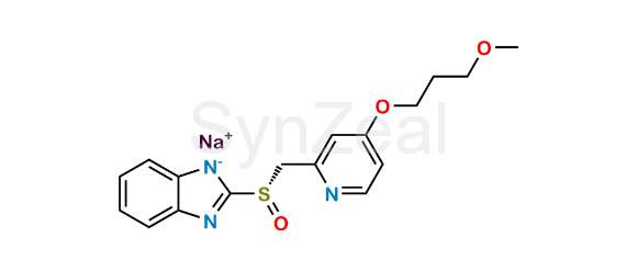 Picture of (S)-Desmethyl Rabeprazole Sodium Salt