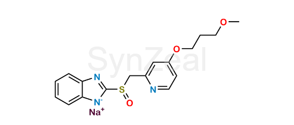 Picture of Racemic-Desmethyl Rabeprazole Sodium Salt