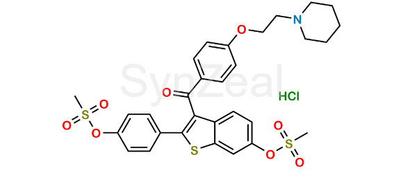 Picture of Raloxifene Dimesylate Hydrochloride