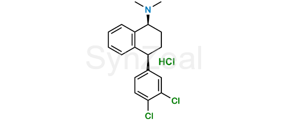 Picture of Sertraline Dimethyl Impurity HCl