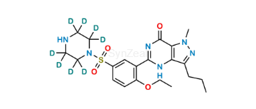 Picture of N-Desmethyl Sildenafil D8