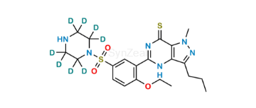 Picture of Desmethyl Thiosildenafil D8