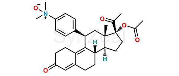 Picture of Ulipristal Acetate N-Oxide Impurity