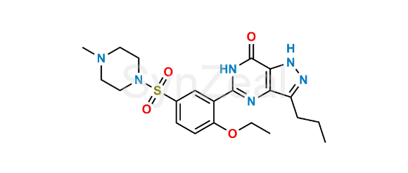 Picture of Pyrazole N-Demethyl Sildenafil