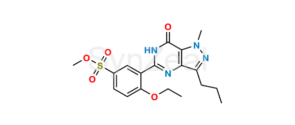 Picture of Sildenafil Methyl Sulfonate Ester Impurity