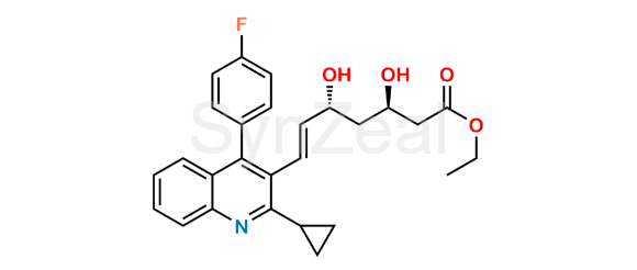 Picture of Pitavastatin (3R,5R)-Isomer Ethyl Ester