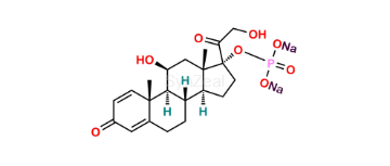 Picture of 
Prednisolone sodium phosphate Isomer III