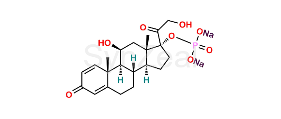 Picture of 
Prednisolone sodium phosphate Isomer III