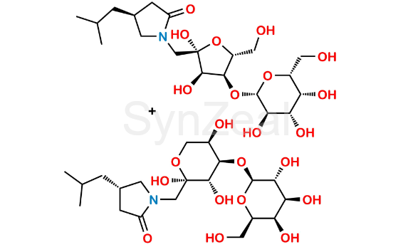 Picture of Pregabalin Lactose Conjugate Impurity (Mixture of Isomers)