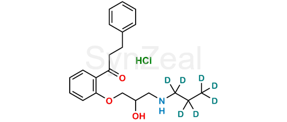 Picture of Propafenone D7 Hydrochloride