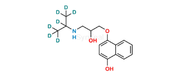 Picture of 4-Hydroxy Propranolol D7