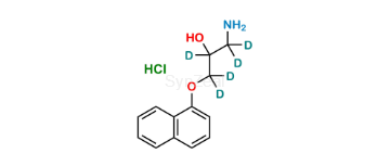 Picture of Nor Propranolol D7 Hydrochloride