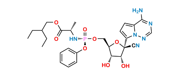 Picture of Remdesivir S-isomer at CN