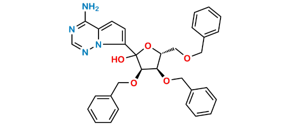 Picture of Remdesivir O-Desphosphate Tri-OBn Impurity