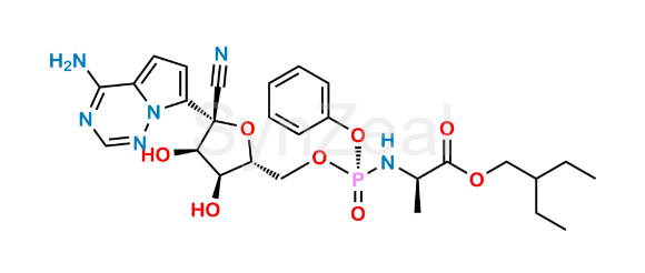 Picture of Remdesivir R-P D-alanine isomer