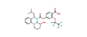 Picture of 3-hydroxy Repaglinide D5