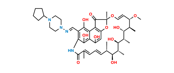 Picture of 25-Desacetyl Rifapentine