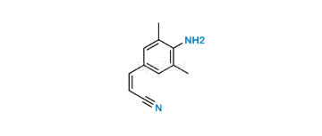 Picture of Rilpivirine (Z)-Nitrile Impurity