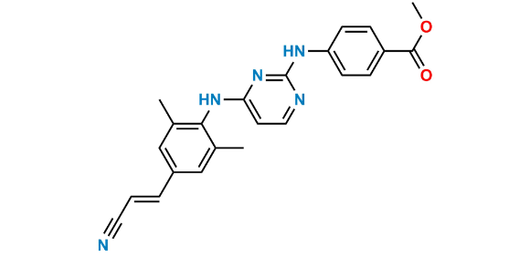 Picture of Rilpivirine Methyl ester impurity