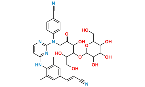 Picture of Rilpivirine Glycosamine and Amadori Rearrangement product-II