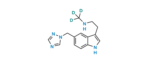 Picture of N-Desmethyl Rizatriptan D3