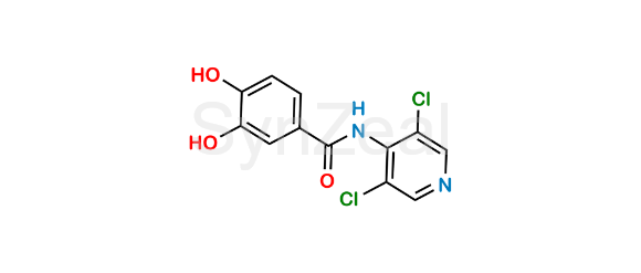 Picture of Roflumilast Dihydroxy Impurity