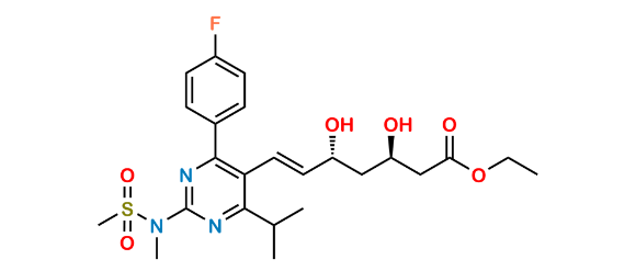 Picture of Rosuvastatin (3R,5R)-Isomer Ethyl Ester