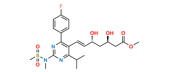 Picture of Rosuvastatin (3R,5R)-Isomer Methyl Ester