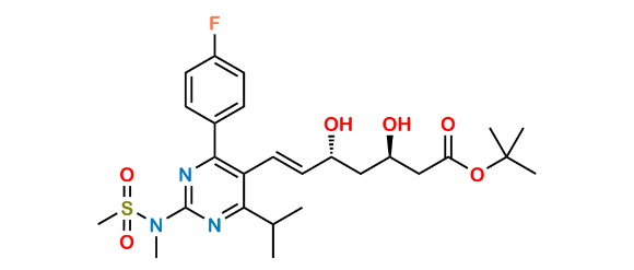 Picture of Rosuvastatin (3R,5R)-Isomer t-Butyl Ester