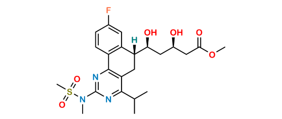 Picture of Rosuvastatin (6R)-Isomer Methyl Ester