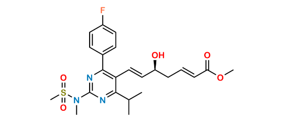 Picture of Rosuvastatin 2,3-Anhydro Acid Methyl Ester